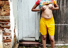 Sri Lankan Campus chick Outdoor Fuck With Stranger