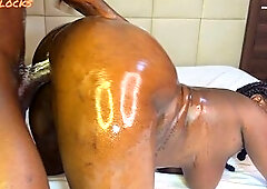 BLACK GF SCREWED IN A DOGGY STYLE AND MADE ME CUM MULTIPLE TIMES