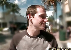 Joey Ray gay outdoor fucking