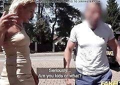 Fake Taxi Anal three-some with Public Agent and Cherry Kiss