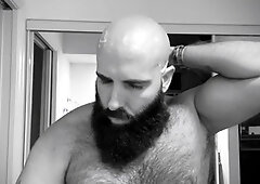 Close up, hairy gay, cumshot gay