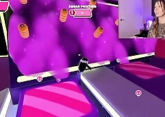 redhead gaming enjoyment SFW