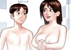 I GAVE MY STEPMOM ANILINGISM IN THE SHOWER! DEBBIE SEX SCENE!