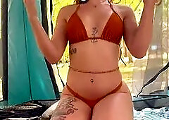 We were almost caught having sex in a tent! Vlog