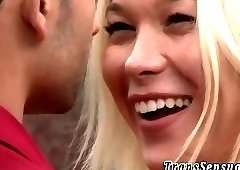 Erotic trans mouth cummed