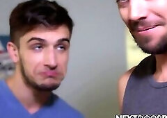 Donte Thick and Spencer Laval pounding and blowing threeway