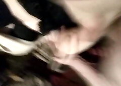 Creampie for Beauty (Sissy femboy screwed and creamed by dad, cums loads)