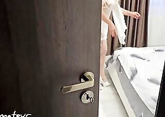 My new Stepson destroyed my ass on my wedding day