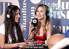 Latin beauty is screwed by sextoy drill on her large booty, Helen Star y Alexa lewis - Juan Bustos Podcast