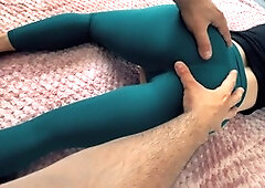 Caressing, fit girl big ass, step mom