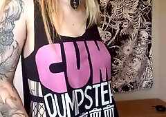 “I’m your cum dumpster” JOI with your cumslut