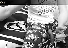 Amateur hidden cam footage in English