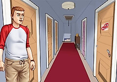 Landlady's naked surprise ignites wild, naughty passionate intimate play