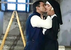 The Worker Destroys the Cloistered Nun's Booty