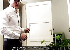 HUNT4K. Lily Blossom bangs stranger in front of her boyfriend