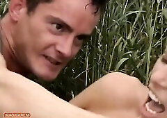 A Screw in the Cornfield with Redhead Silicone Bride