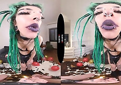 Raunchy punk sluts VR breathtaking porn clip
