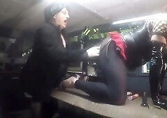 Crossdresser's Anal Pleasure with Toys and Fisting