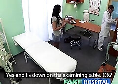 FakeHospital Breasty hawt aged mother I'd like to fuck helps the doctor relieve