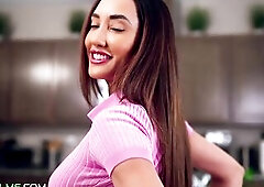 Lewd housewife Chloe Amour Banging The Handyman