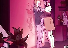 Animated 3some Creampie Dream – Hardcore Toon Scene