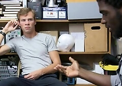 YoungPerps.com - Devin Trez & super sexy thief Cameron Taylor bends over in the store