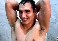 Sean Cody: Solo jock Adrian bends over