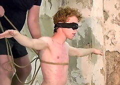 Gay slave, bdsm, fellatio