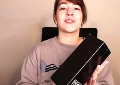 Unboxing - Realistic Thrusting Vibrator with Powerful Suction Cup and Rotating Beads!
