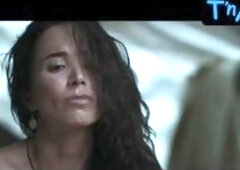 Majida Issa Breasts Scene  in La Voragine