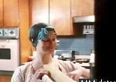 Get ready for a trip back in time with this vintage mom who's ready to show you a good time! Her American spirit and funny, sexy attitude will ha