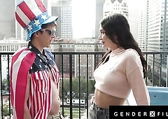 ''It's The 4th Of July, Let's Make Some Fireworks''- Andylynn Payne - GenderXFilms