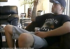 Amateur Straight Boy Ass Play