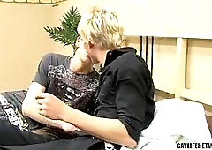 Blond & brunett suck in the 69 pose