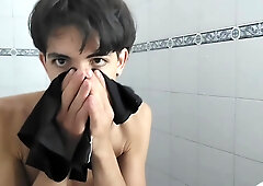 Washing My Tight Ass To Put In A Dildo That Vibrates With Isak Perverts