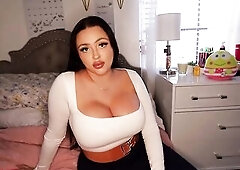 Large Lalin girl mother I'd like to fuck Is Blowing Bubbles On My BBC - Wife Likes Ebony