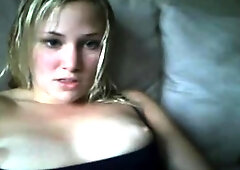 Mi gatito en la webcam amateur