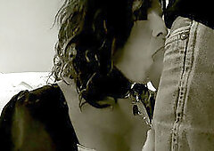 Small tits, oral pleasure