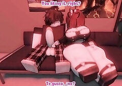 A maid who is likewise hawt can't stop herself from screwing her boss's son - RR34