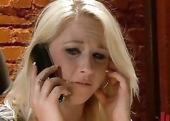 Blonde sexy MILF get fucked in amazing BDSM video