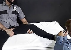 Prison guards sexy bare feet worshiped