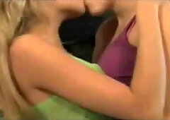 Greatest lesbo beauties giving a kiss compilation so far!