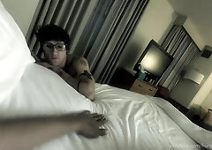 Taut Femboy Afraid Of Very First Large Black Fuckpole