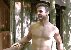 Falcon Studios - Gabriel Clark tongue kissing