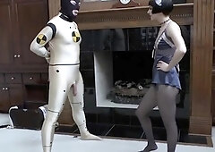 Foot goddess gives her slave a punishment he'll never forget