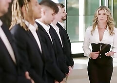 MILFY Nice-looking mother I'd like to fuck Shay Sights Fills All Of Her Holes With 5 Thick Dicks During Hardcore Team fuck