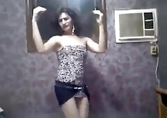 Egyptian crossdresser Ingy dance 08 9