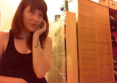 Nicoletta takes control with toys and deep throat in a steamy femdom session