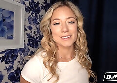 Bjraw River Lynn gets the facial cumshot shes been waiting for