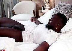 Thick Large Breasts black and her husbands superlatively good ally have raw sex after jo-bag break